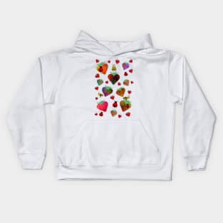 STRAWBERRIES The Signs Of Summer Kids Hoodie